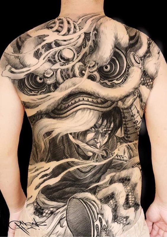 150 hình xăm lân sư rồng ý nghĩa đón chờ những điều may mắn - Genztattoo