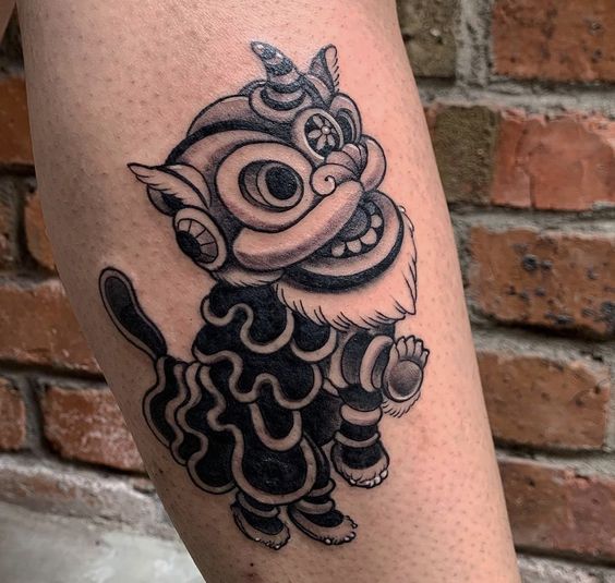 150 hình xăm lân sư rồng ý nghĩa đón chờ những điều may mắn - Genztattoo