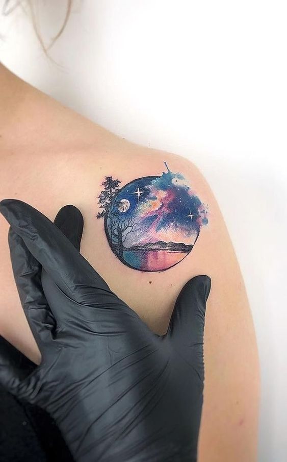Top 500+ hình xăm hình tròn độc đáo và đẹp mắt - Genztattoo