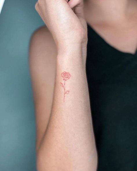 200 hình xăm hoa hồng mini chọn lọc cực đẹp - Genztattoo