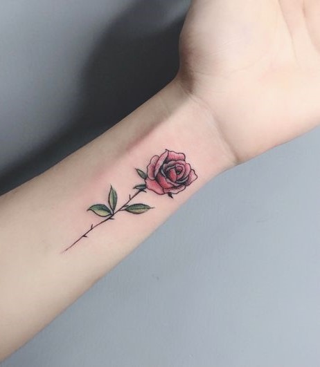 200 hình xăm hoa hồng mini chọn lọc cực đẹp - Genztattoo