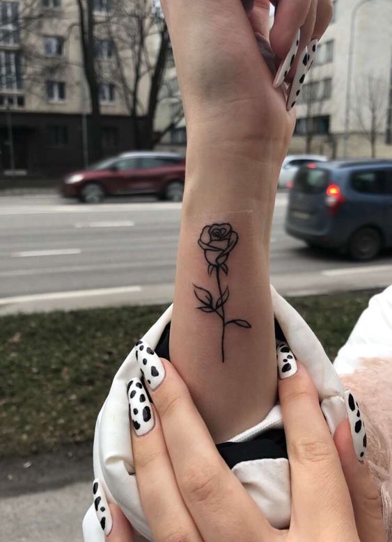 200 hình xăm hoa hồng mini chọn lọc cực đẹp - Genztattoo