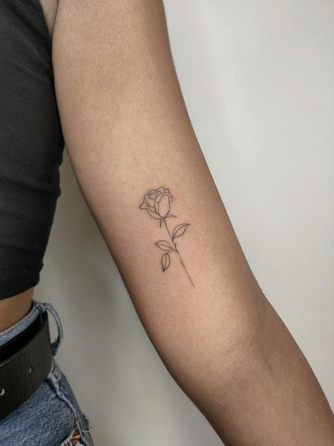 200 hình xăm hoa hồng mini chọn lọc cực đẹp - Genztattoo