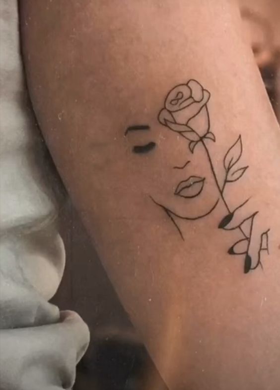 200 hình xăm hoa hồng mini chọn lọc cực đẹp - Genztattoo