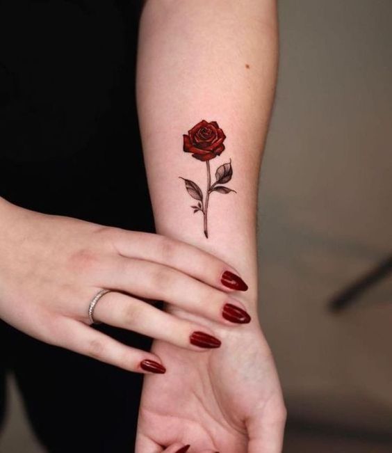 200 hình xăm hoa hồng mini chọn lọc cực đẹp - Genztattoo
