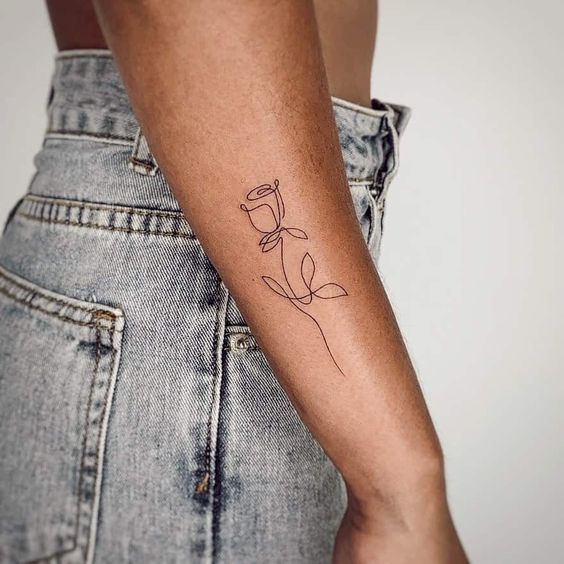 200 hình xăm hoa hồng mini chọn lọc cực đẹp - Genztattoo