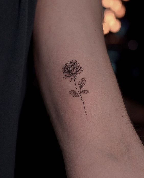200 hình xăm hoa hồng mini chọn lọc cực đẹp - Genztattoo