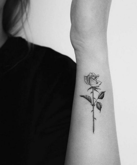 200 hình xăm hoa hồng mini chọn lọc cực đẹp - Genztattoo