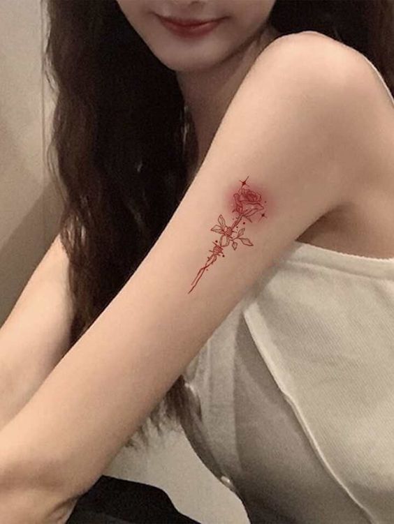 200 hình xăm hoa hồng mini chọn lọc cực đẹp - Genztattoo