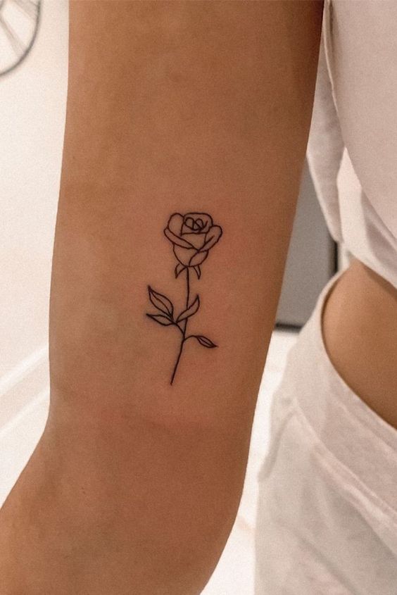 200 hình xăm hoa hồng mini chọn lọc cực đẹp - Genztattoo