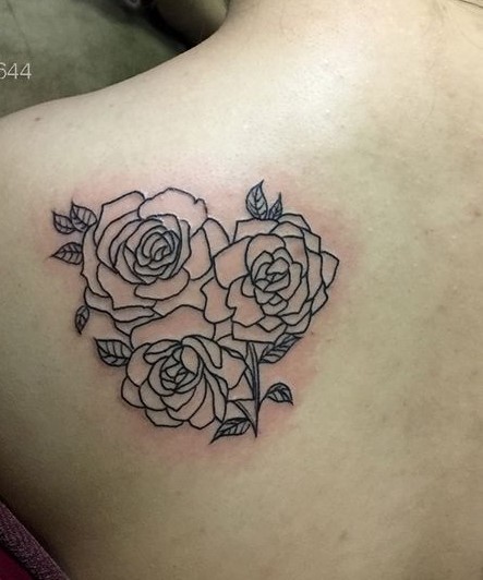 200 hình xăm hoa hồng mini chọn lọc cực đẹp - Genztattoo