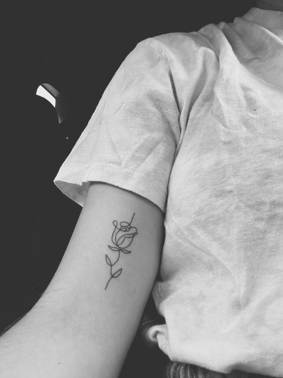 200 hình xăm hoa hồng mini chọn lọc cực đẹp - Genztattoo