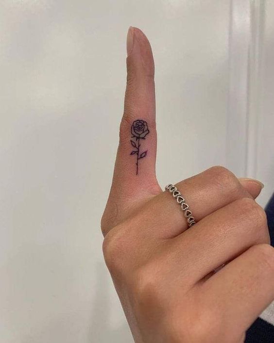 200 hình xăm hoa hồng mini chọn lọc cực đẹp - Genztattoo