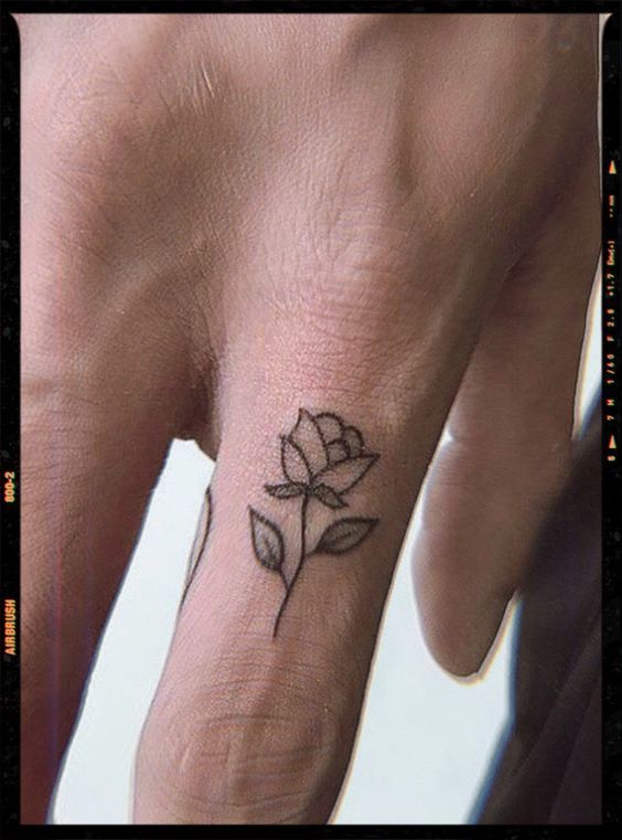 200 hình xăm hoa hồng mini chọn lọc cực đẹp - Genztattoo