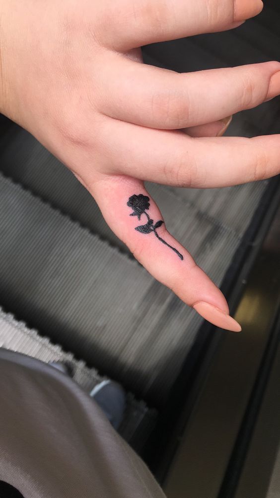 200 hình xăm hoa hồng mini chọn lọc cực đẹp - Genztattoo