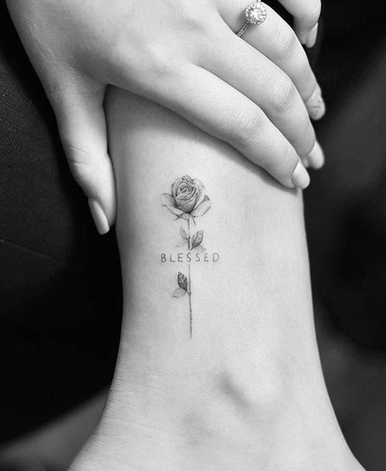 200 hình xăm hoa hồng mini chọn lọc cực đẹp - Genztattoo
