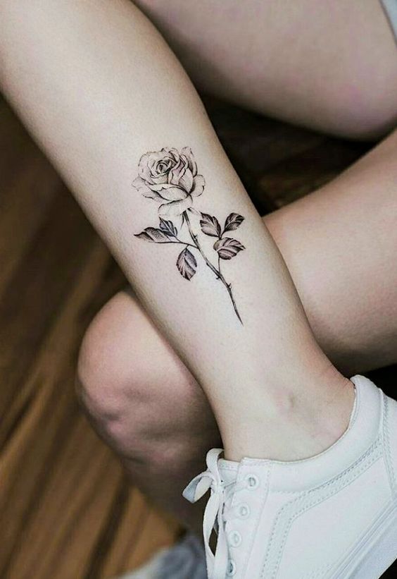 200 hình xăm hoa hồng mini chọn lọc cực đẹp - Genztattoo