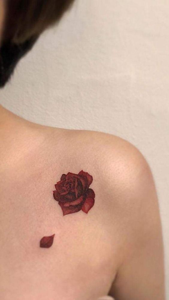 200 hình xăm hoa hồng mini chọn lọc cực đẹp - Genztattoo