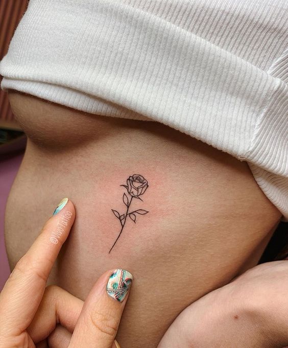 200 hình xăm hoa hồng mini chọn lọc cực đẹp - Genztattoo