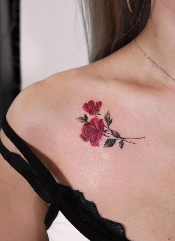 200 hình xăm hoa hồng mini chọn lọc cực đẹp - Genztattoo