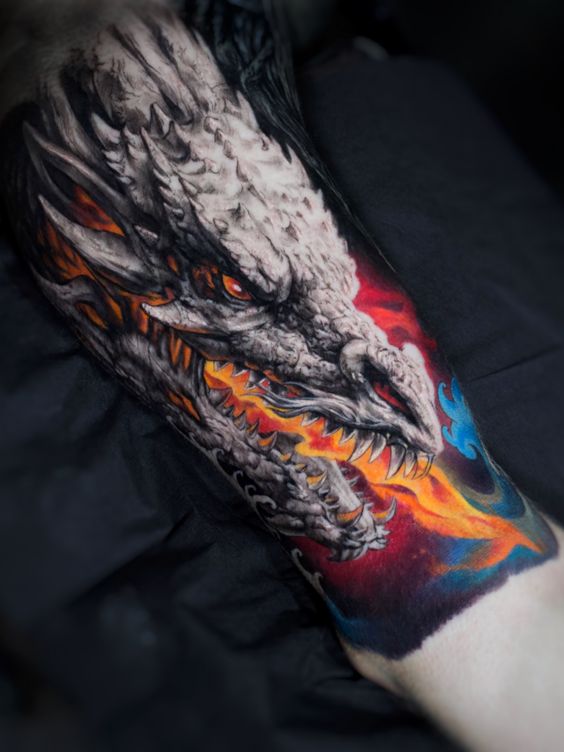 200+ hình xăm rồng mang phong cách nhật cổ đến tả thực cực đẹp - Genztattoo
