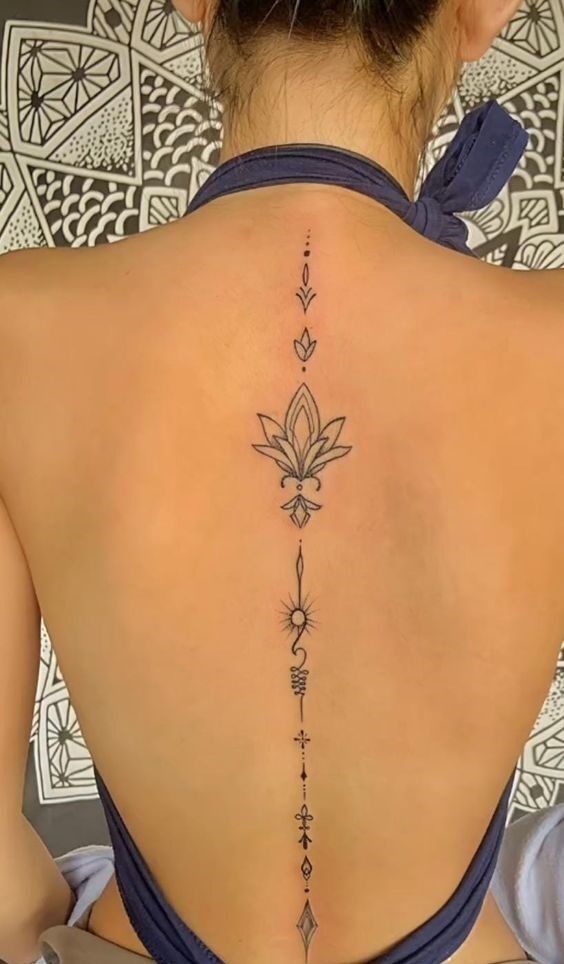 Tattoo hoa sen mandala cực quyến rũ Tattoo hoa sen mandala cực quyến rũ