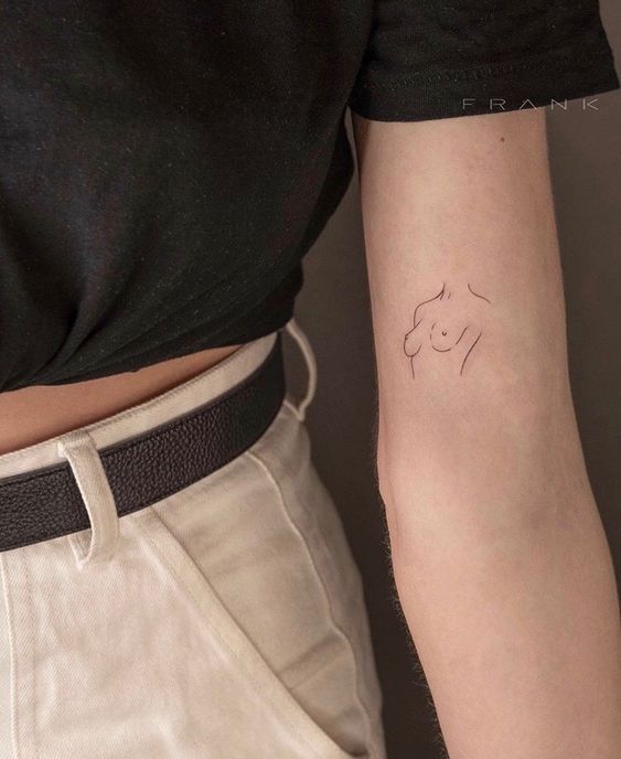 250 hình xăm cô gái mini xăm tay vai ý tưởng - Genztattoo
