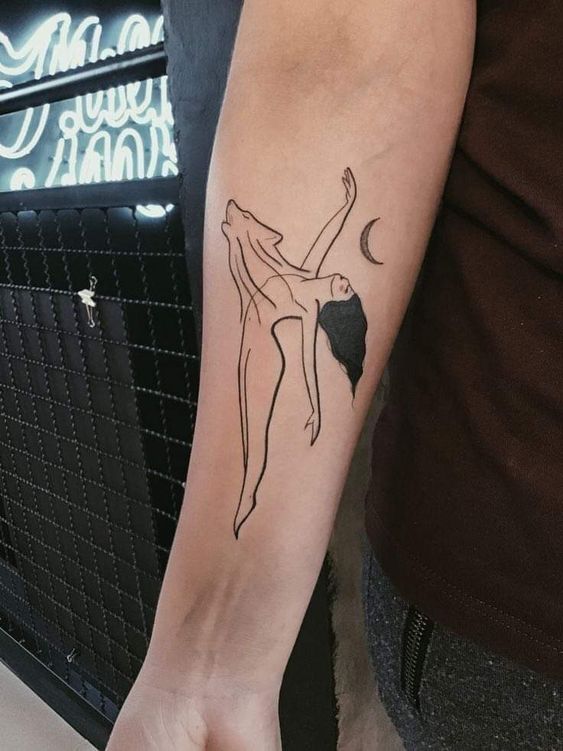 250 hình xăm cô gái mini xăm tay vai ý tưởng - Genztattoo