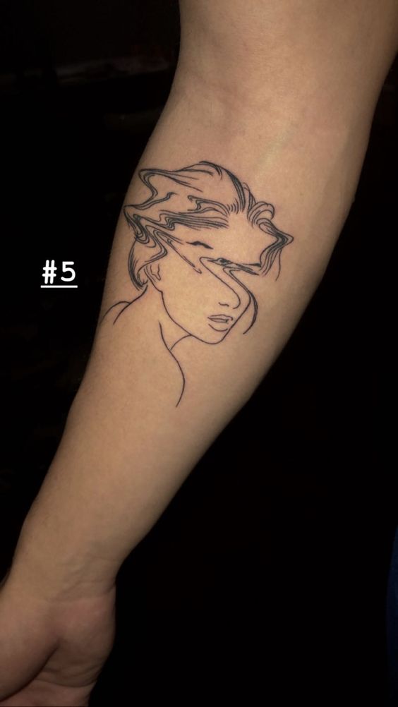 250 hình xăm cô gái mini xăm tay vai ý tưởng - Genztattoo