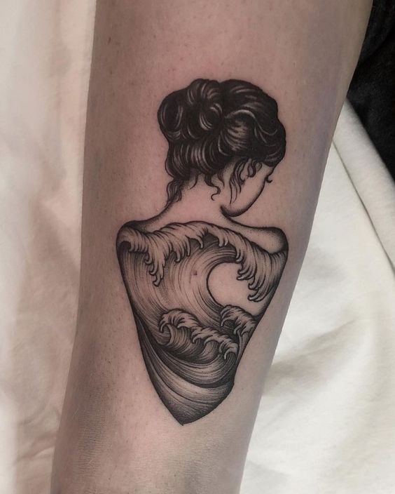 250 hình xăm cô gái mini xăm tay vai ý tưởng - Genztattoo