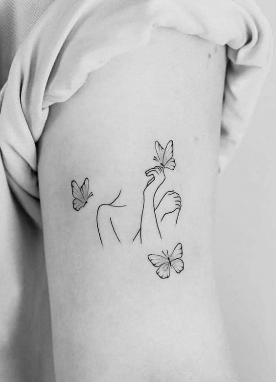 250 hình xăm cô gái mini xăm tay vai ý tưởng - Genztattoo