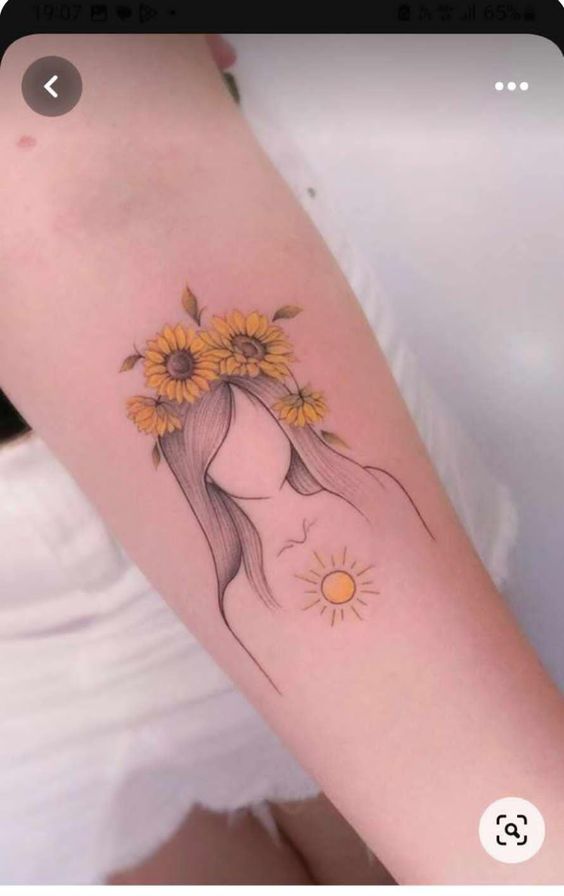 250 hình xăm cô gái mini xăm tay vai ý tưởng - Genztattoo