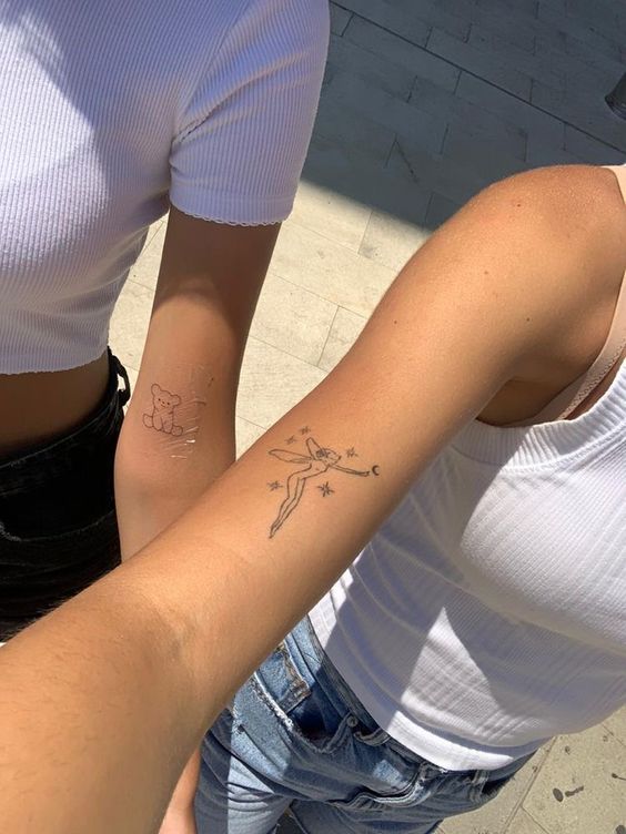 250 hình xăm cô gái mini xăm tay vai ý tưởng - Genztattoo