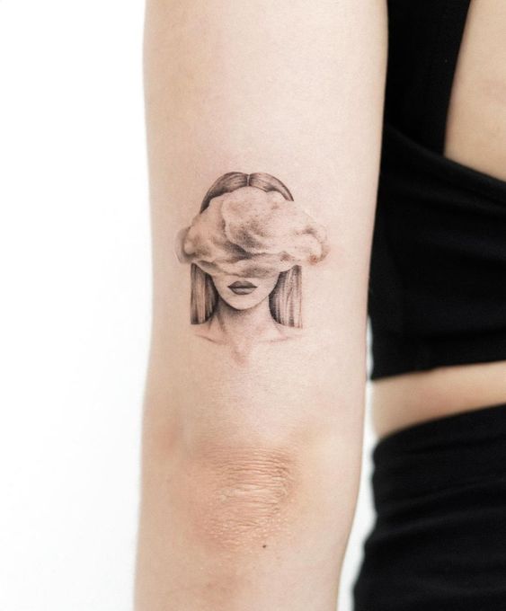 250 hình xăm cô gái mini xăm tay vai ý tưởng - Genztattoo
