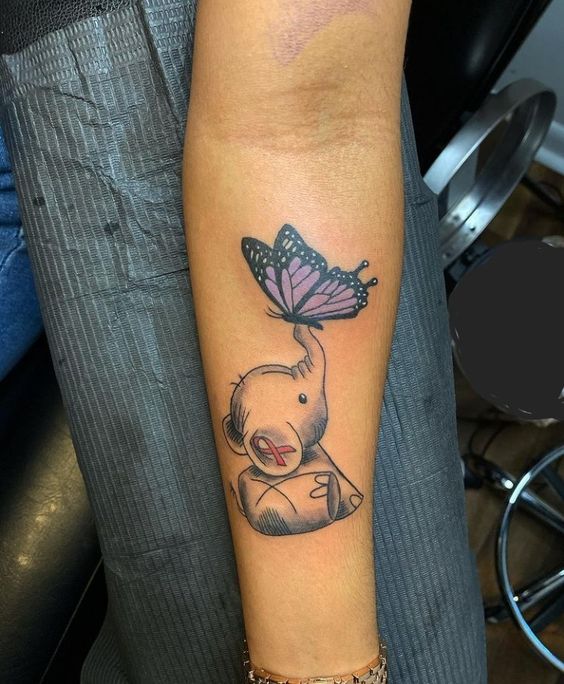 99 hình xăm con voi mini dễ thương độc lạ - Genztattoo