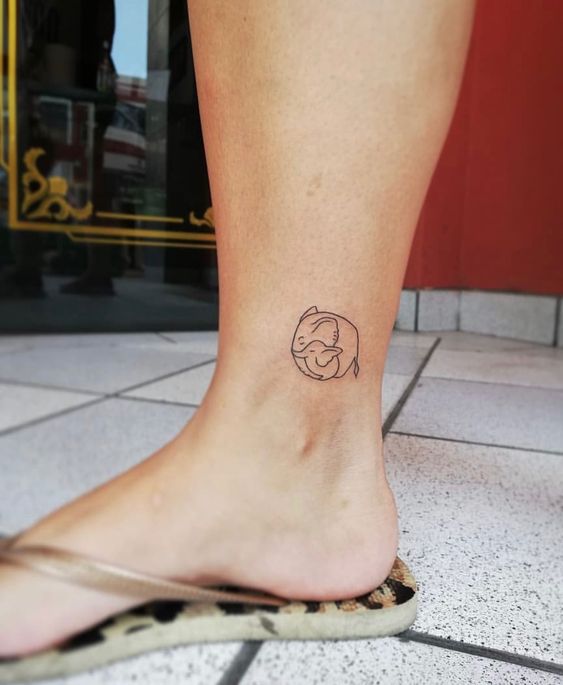 99 hình xăm con voi mini dễ thương độc lạ - Genztattoo
