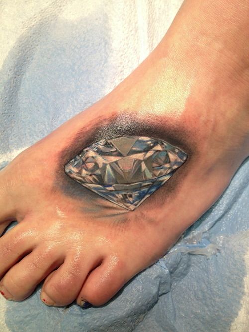 Trọn bộ 666+ hình xăm kim cương sang trọng và lấp lánh - Genztattoo