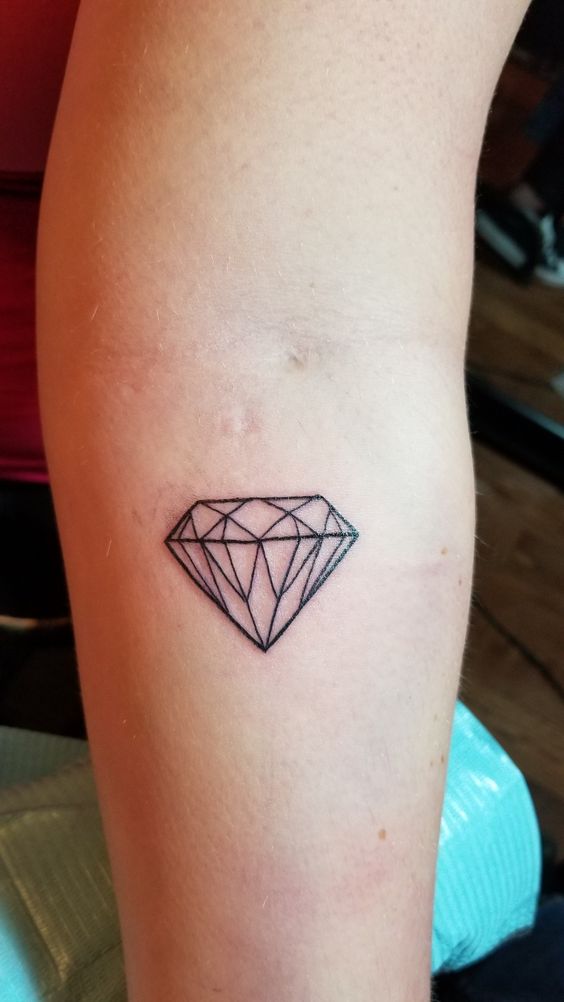 Trọn bộ 666+ hình xăm kim cương sang trọng và lấp lánh - Genztattoo