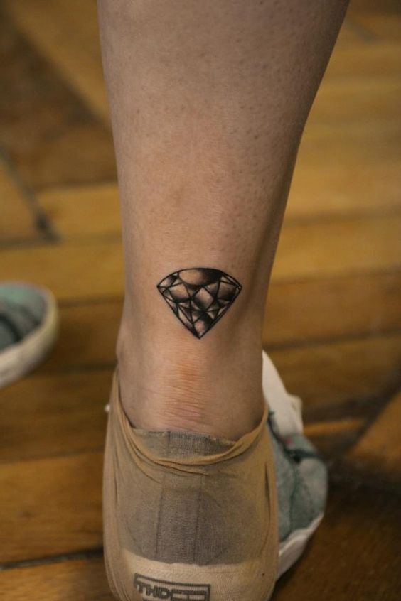 Trọn bộ 666+ hình xăm kim cương sang trọng và lấp lánh - Genztattoo