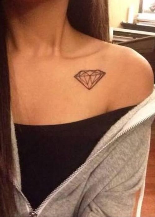Trọn bộ 666+ hình xăm kim cương sang trọng và lấp lánh - Genztattoo