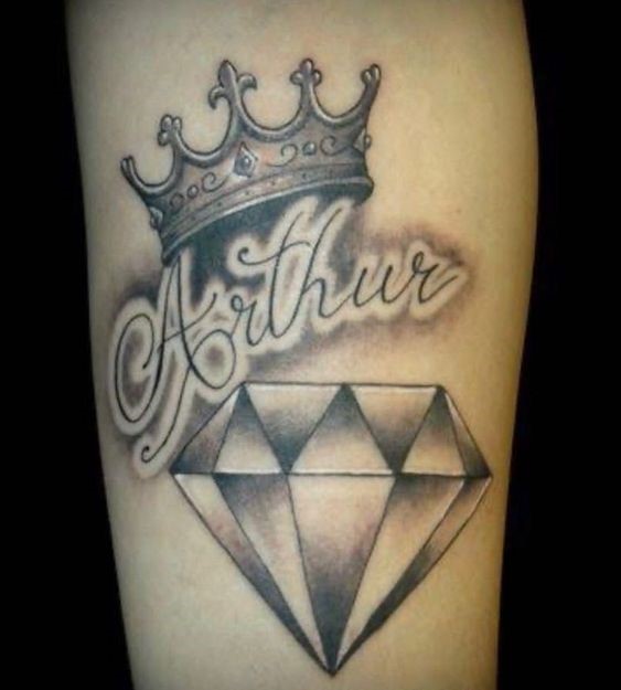 Trọn bộ 666+ hình xăm kim cương sang trọng và lấp lánh - Genztattoo