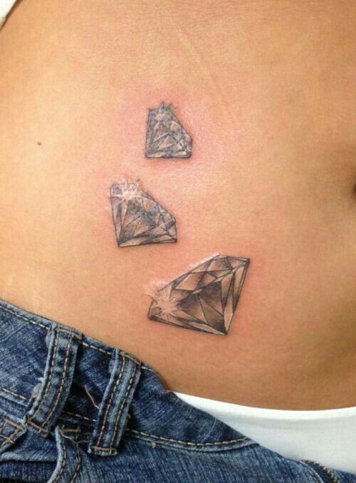 Trọn bộ 666+ hình xăm kim cương sang trọng và lấp lánh - Genztattoo