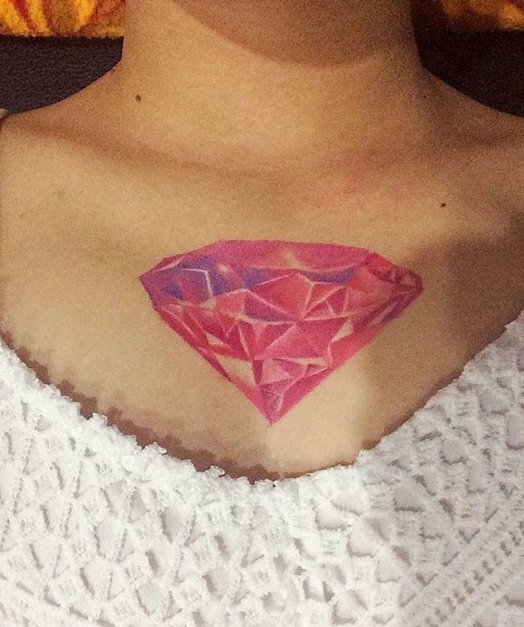 Trọn bộ 666+ hình xăm kim cương sang trọng và lấp lánh - Genztattoo