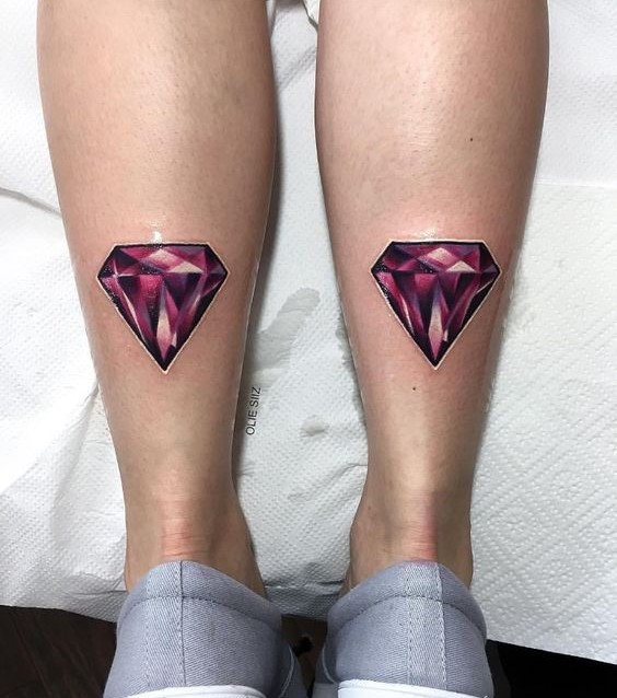 Trọn bộ 666+ hình xăm kim cương sang trọng và lấp lánh - Genztattoo