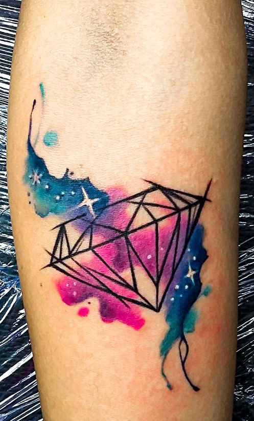 Trọn bộ 666+ hình xăm kim cương sang trọng và lấp lánh - Genztattoo