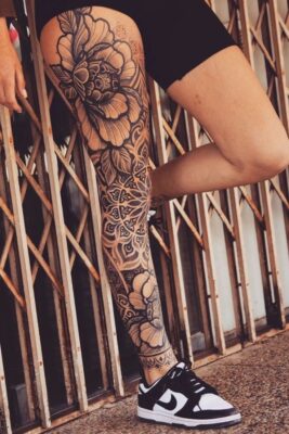Hình xăm kín chân siêu dễ thương Gợi ý các vị trí xăm đẹp cho nữ, hơn 200 mẫu để lựa chọn - Genztattoo
