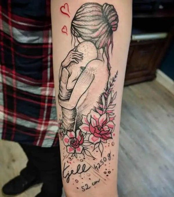 tattoo thể hiện tình thương yêu của mẹ