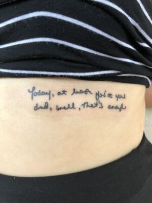 Top 444+ hình xăm chữ tiếng anh hot nhất hiện nay - Genztattoo