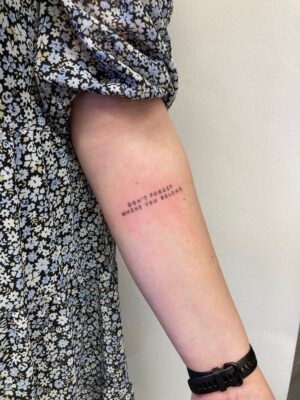 Top 444+ hình xăm chữ tiếng anh hot nhất hiện nay - Genztattoo