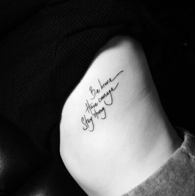 Top 444+ hình xăm chữ tiếng anh hot nhất hiện nay - Genztattoo